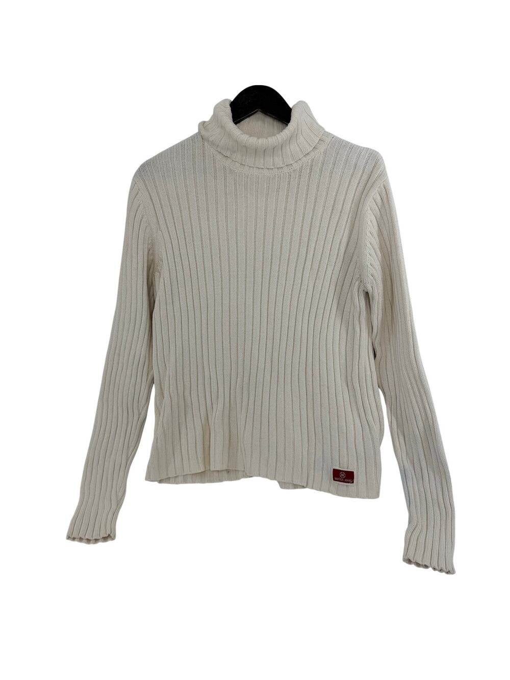 Nautica Ivory Turtleneck Sweater XL